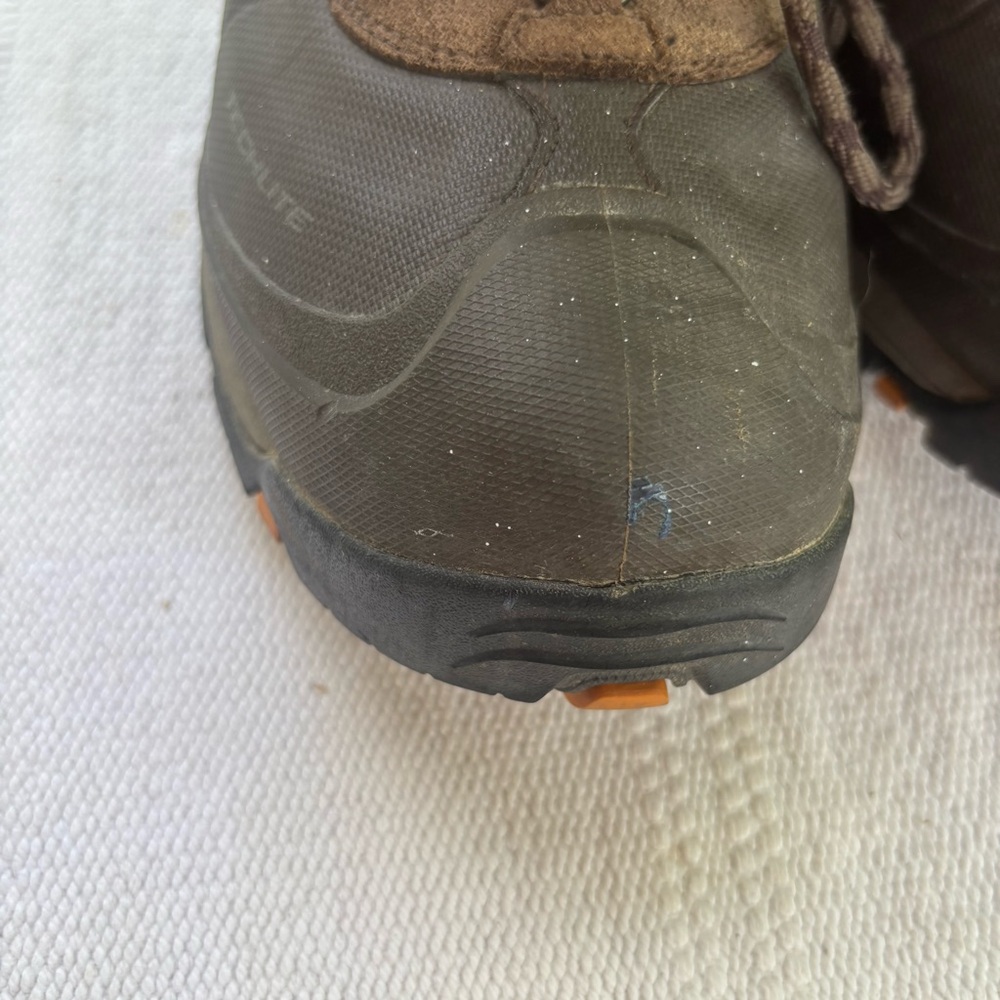 Mens Brown Columbia Waterproof Omni Heat 200 Gram Insulated Boots SZ 11 Techlite - Picture 6 of 12